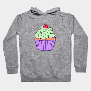 Cool Cupcake Design Hoodie